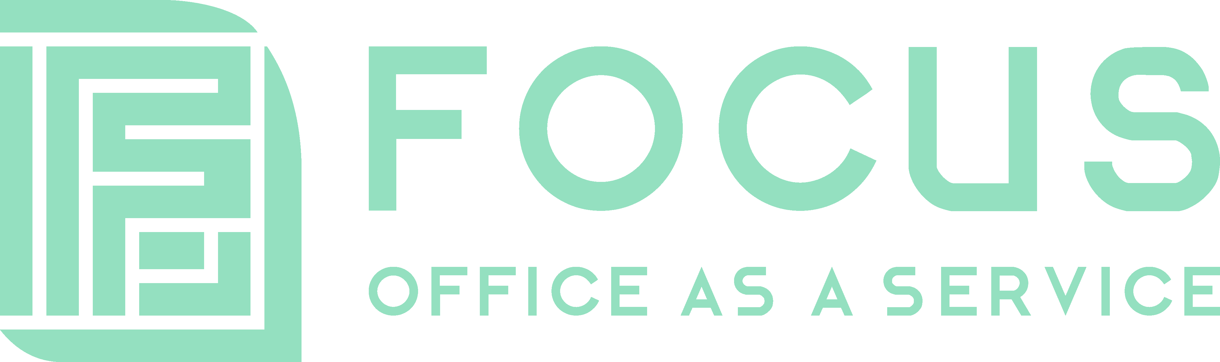 Logo Focus Coworking vert