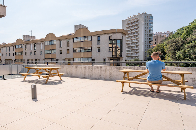 Terrasse Focus - La Corderie Marseille